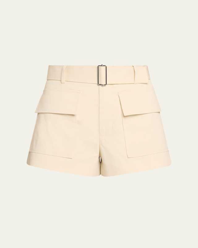 Oakland Belted Twill Shorts